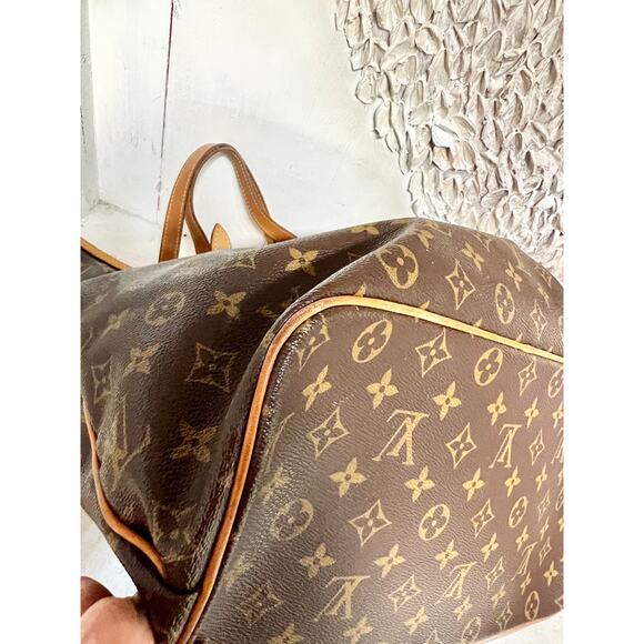 Louis Vuitton Monogram Palermo GM Coated Canvas Shoulder Tote Handbag Brown - Picture 16 of 16